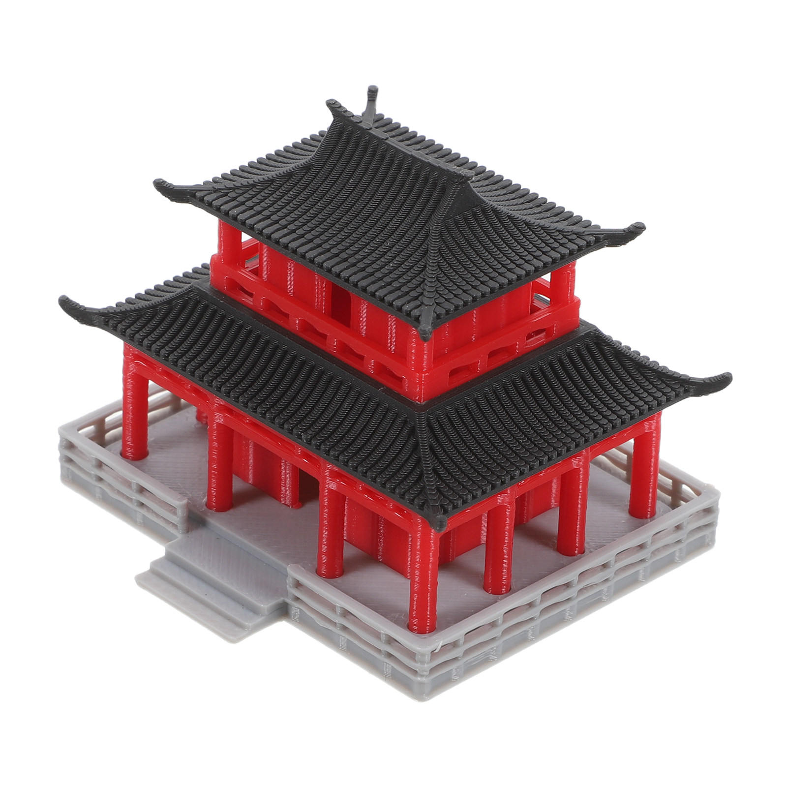 Aquarium - Mini Pavilhão Pagode, Arquitetura Antiga Chinesa,