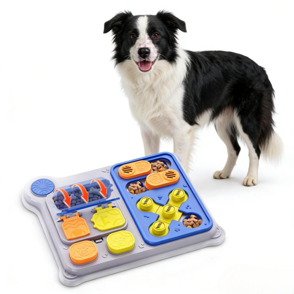 Indestructible Dog Chew Toy - Brinquedo de Quebra-Cabeça para Cães e