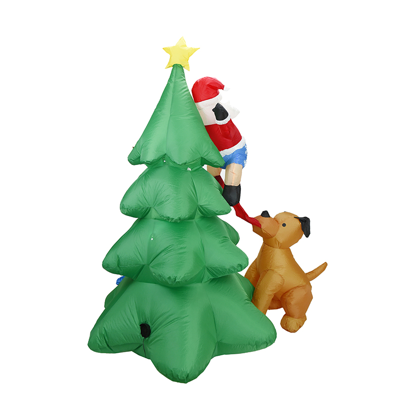 Papai Noel Inflável de Natal d - Suction Cup Dog Tug Toy avaliação e preço