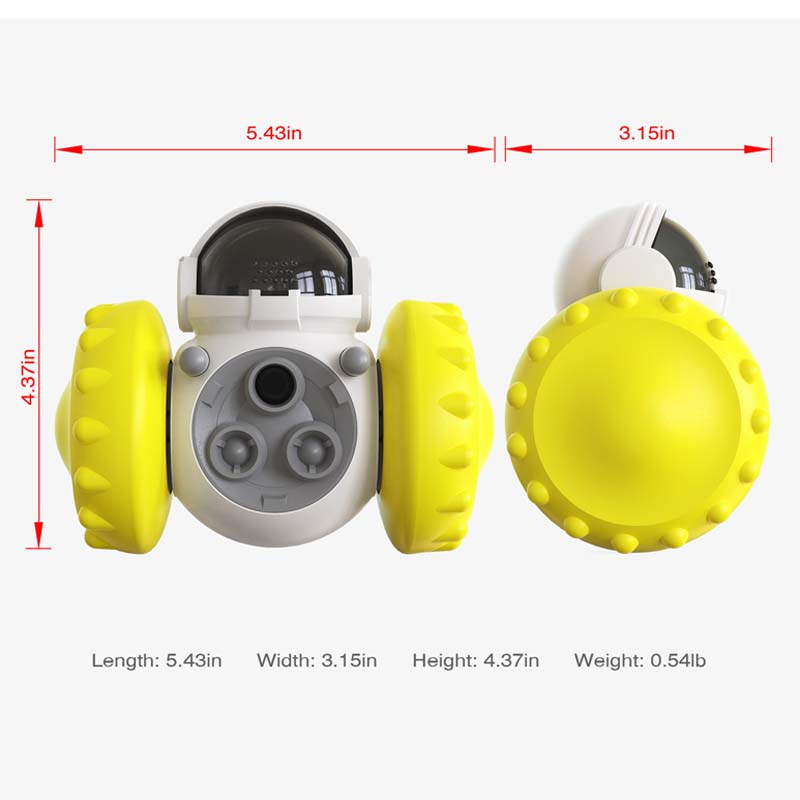 Novo Brinquedo Interativo para - Dog Puzzle Feeder Toy avaliação e preço