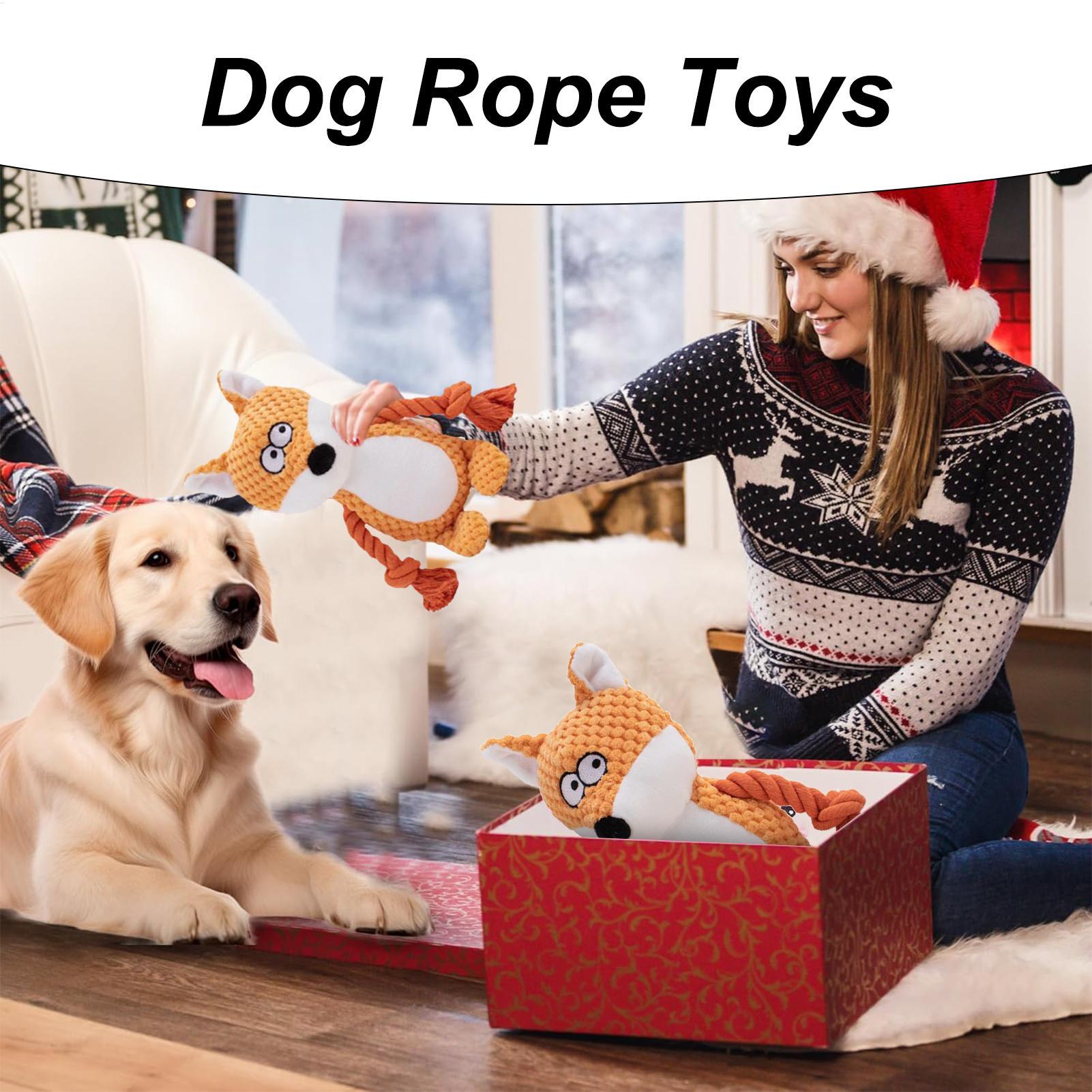 Brinquedos estridentes para cã - Dog Rope Toy Aggressive Chewers avaliação e preço