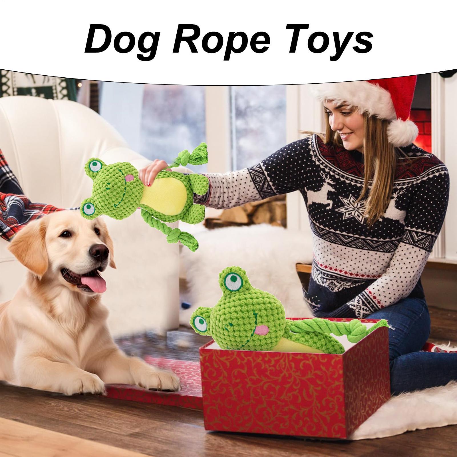 Brinquedos estridentes para cã - Dog Rope Toy Aggressive Chewers avaliação e preço